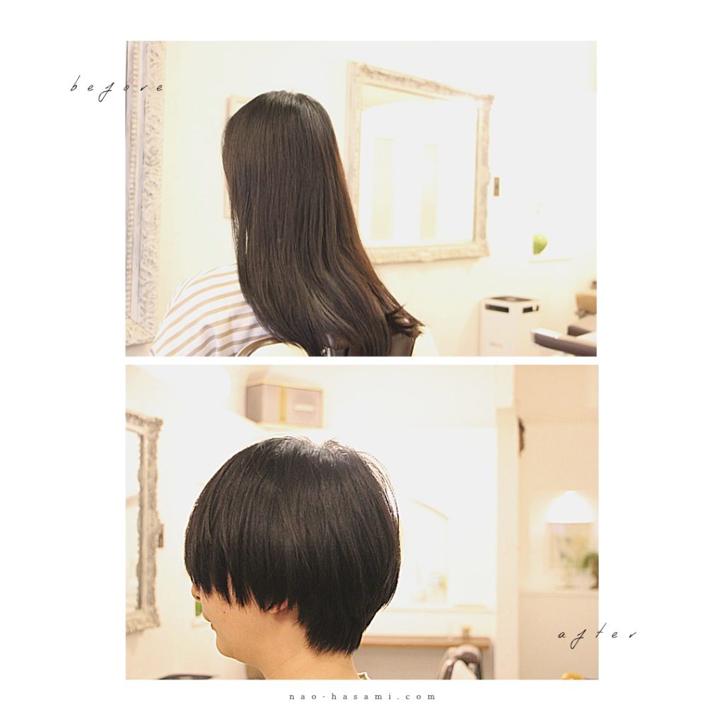 short hair　6/②